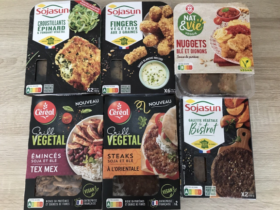 Produits transformés végétaux