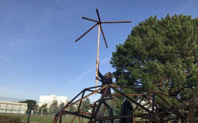 Dôme pépinière – Chantier participatif à Bellevue, Nantes